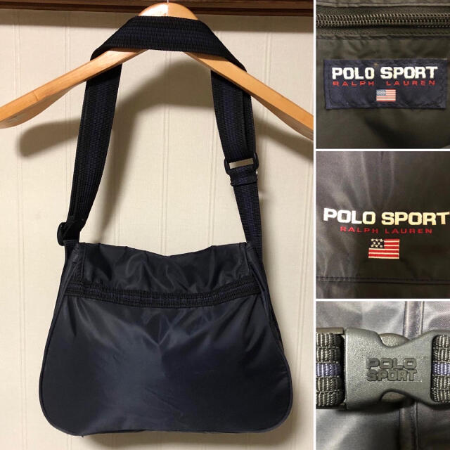 POLO RALPH LAUREN - 激レア！90s POLO SPORT ポロスポーツ ナイロン