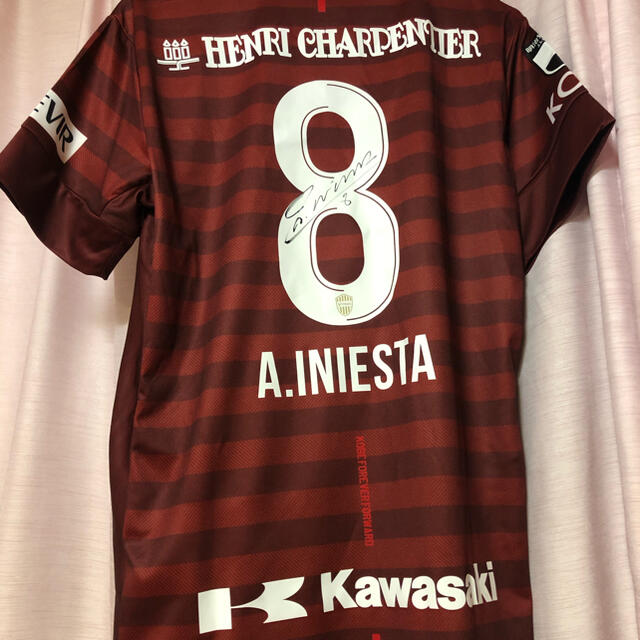 イニエスタ サイン ユニフォーム 【公式通販】