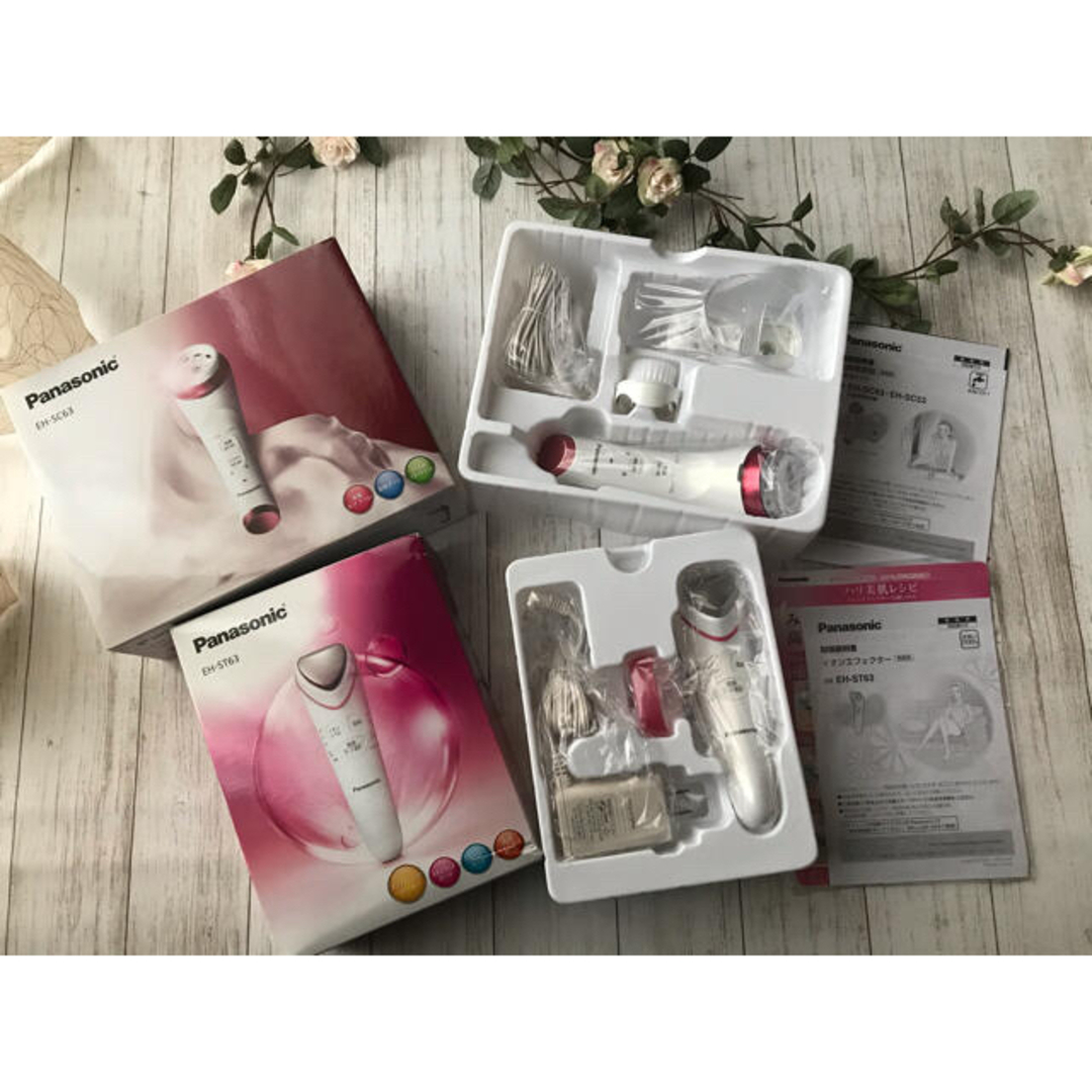 ❤️イオンフェクターPanasonic、濃密泡エステ2点セット合計46390円