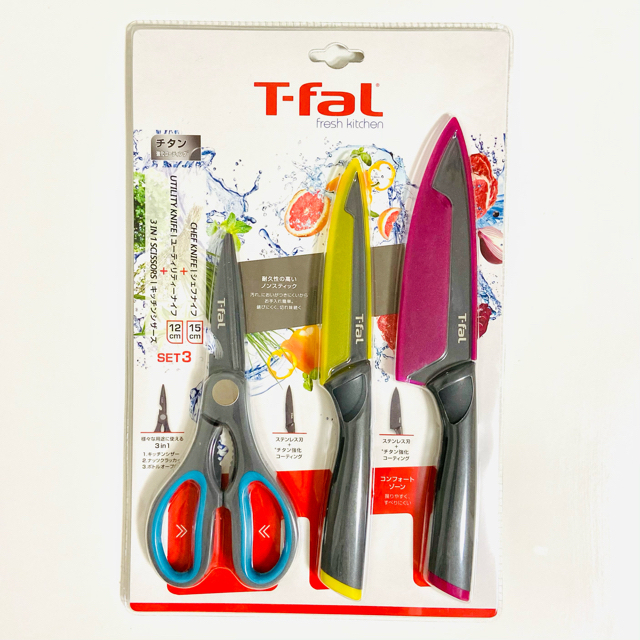 T-fal - ティファール T-fal 包丁 セット ＋ 京セラ 包丁セットの通販