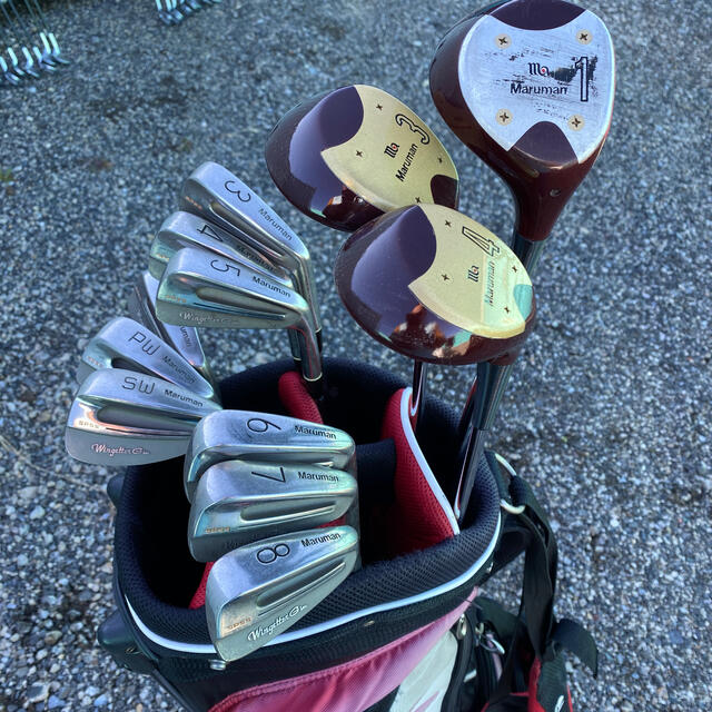 昭和セット》マルマンパーシモン&オールドアイアンセットの通販 by