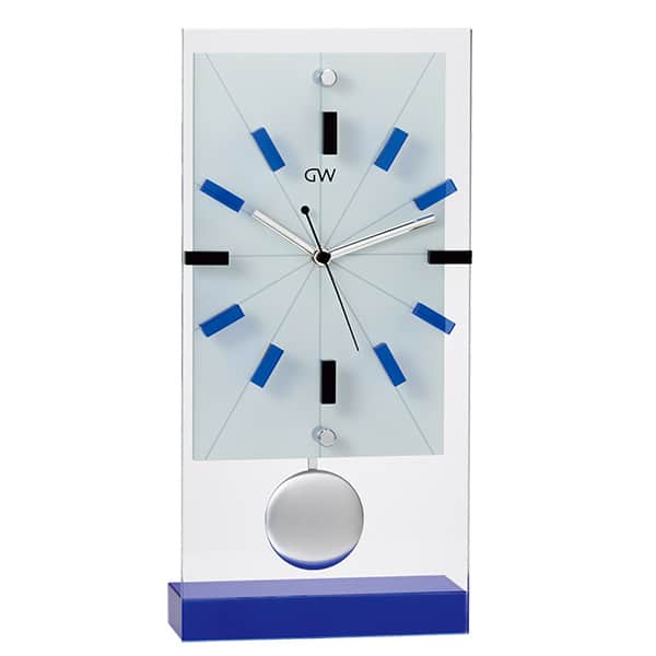 NARUMI グラスワークス リンツ 振り子時計 スタンド 光学ガラス – 記念