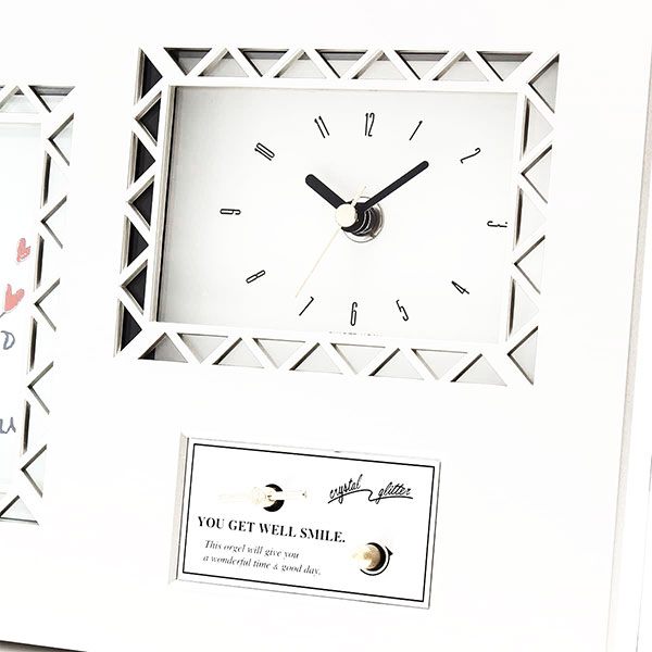 フォトフレーム付きオルゴール プライムタイム 時計付き – 記念品工房