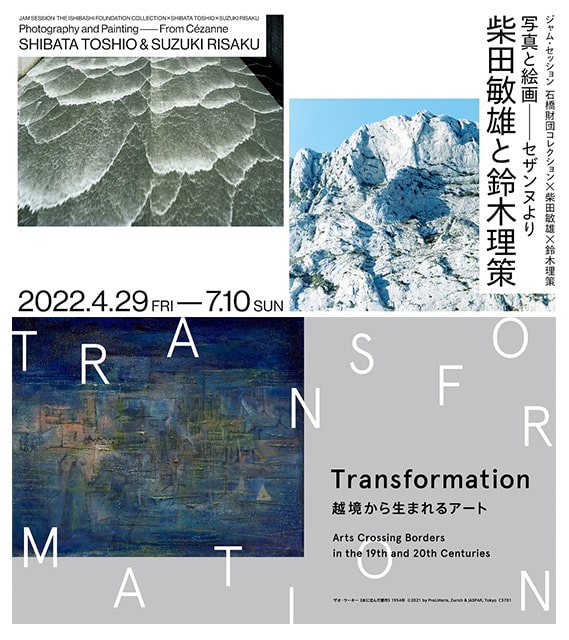 写真と絵画－セザンヌより 柴田敏雄と鈴木理策、Transformation 越境