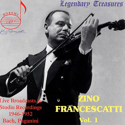 Francescatti: Vol.1 1946-1952 J.s.bach, Paganini | HMV&BOOKS