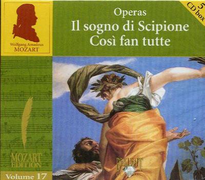 Mozart Edition Vol.17-opera: Cosi Fan Tutte: Kuijken, Scipione