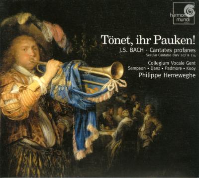 Cantata.207, 214: Herreweghe / Collegium Vocale Etc : Bach, Johann
