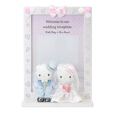 ハローキティ & ディアダニエル ウェルカムボード(ウェディングローズ