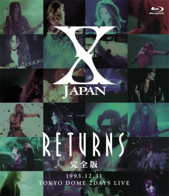 X JAPAN RETURNS 完全版 1993.12.31 : X JAPAN | HMV&BOOKS online