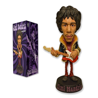 JIMI HENDRIX BOBBLE HEAD（首振り人形） : Accessories (Figure