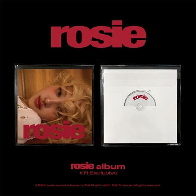 First Studio Album: rosie (KR Exclusive) : ROSE (BLACKPINK