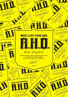 WEST.LIVE TOUR 2025 A.H.O.-Audio Hang Out-(2DVD) : WEST