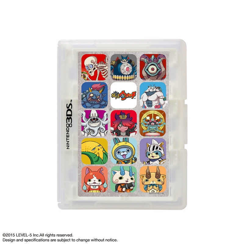 妖怪ウォッチ カードケース12 for ニンテンドー3DS ホワイト : Game