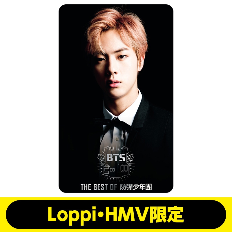 THE BEST OF 防弾少年団」光るLED ICカードステッカー（JIN ver