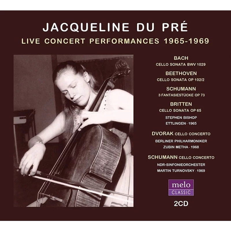 ジャクリーヌ・デュ・プレ／ライヴ集 1965～1969 ドヴォルザーク