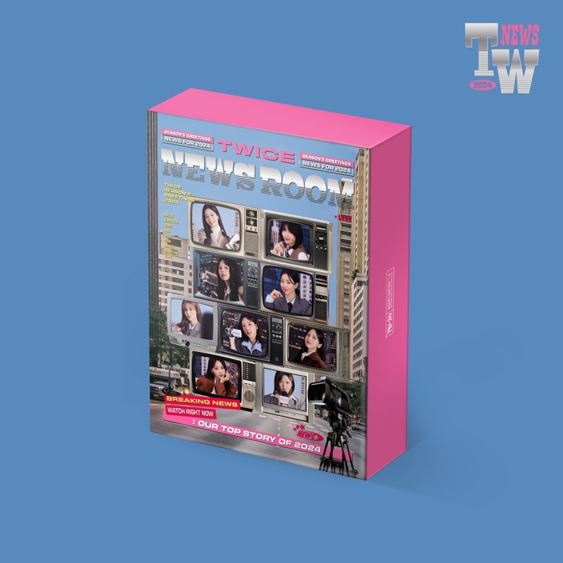 TWICE 2024 Season's Greetings ＜TWICE NEWS ROOM＞ : TWICE