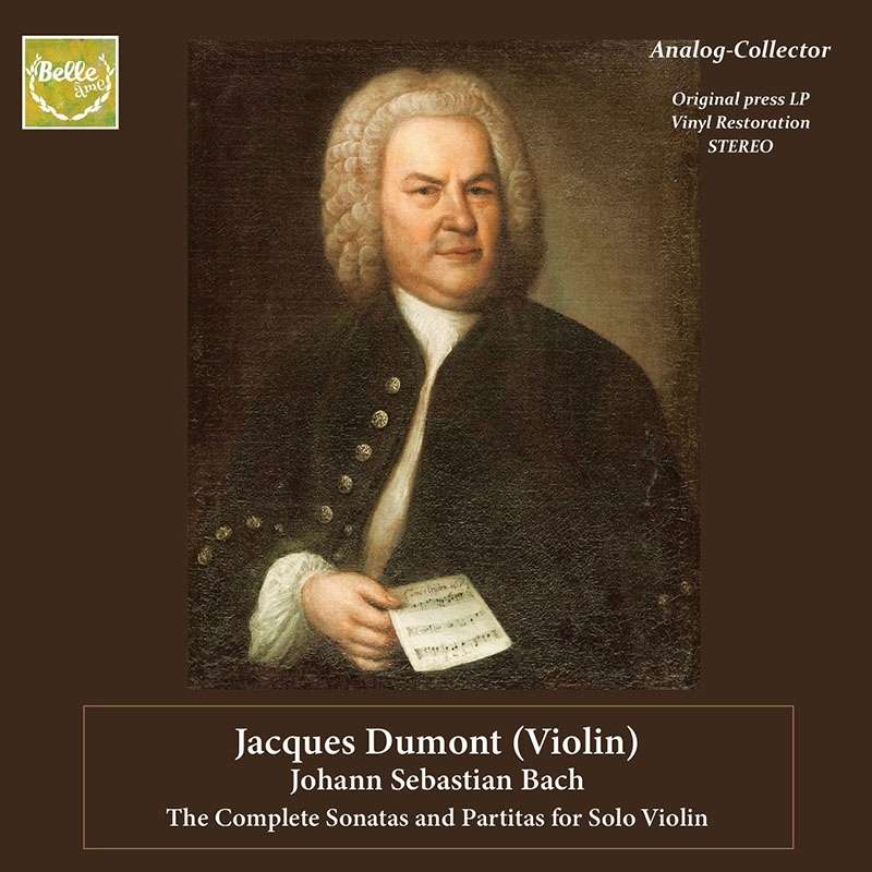 無伴奏ヴァイオリンのためのソナタとパルティータ 全曲 ジャック