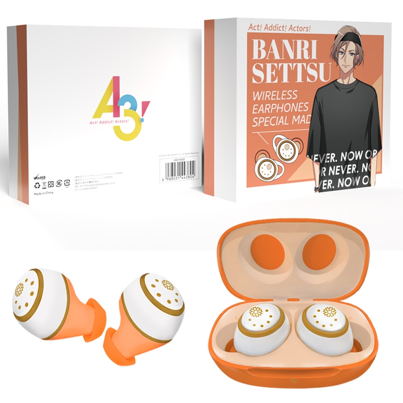 TRUE WIRELESS STEREO EARPHONES 秋組 摂津万里（CV:沢城千春）モデル