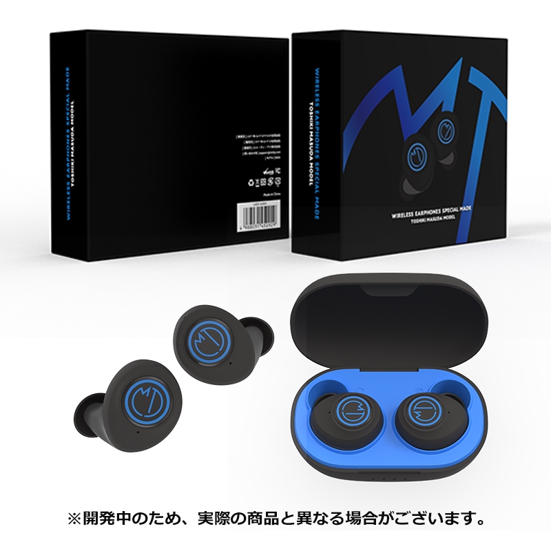 TRUE WIRELESS STEREO EARPHONES 増田俊樹 モデル : 増田俊樹