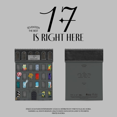 SEVENTEEN BEST ALBUM「17 IS RIGHT HERE」 【2形態セット