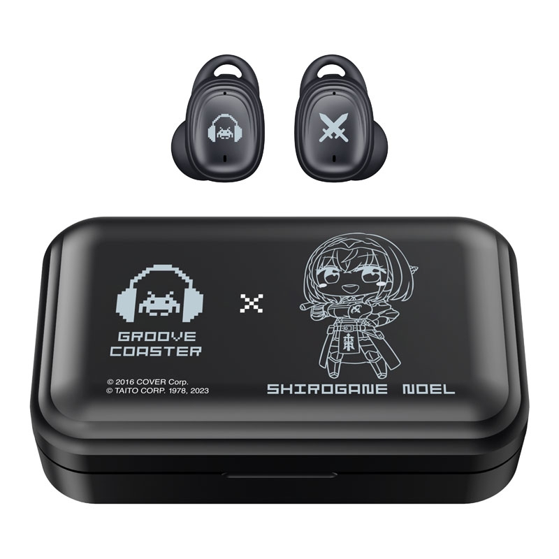 グルーヴコースター×白銀ノエル ワイヤレスイヤホン : ホロライブ
