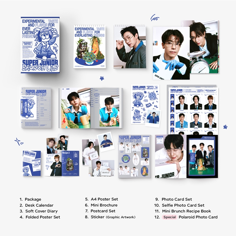 SUPER JUNIOR 2025 SEASON'S GREETINGS : SUPER JUNIOR | HMV&BOOKS