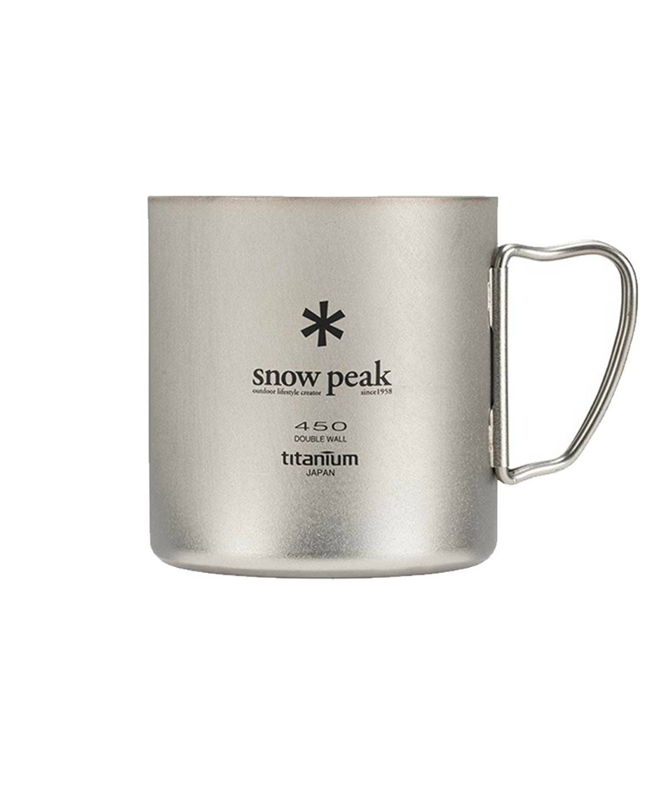 スノーピーク(snow peak) 食器 マグカップ チタンダブルマグ 450 MG