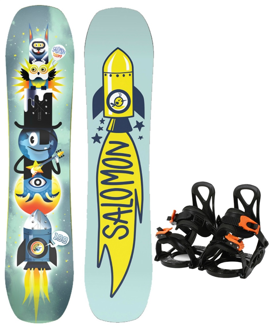 サロモン(SALOMON) スノーボード 2点セット ボード板+ビンディング