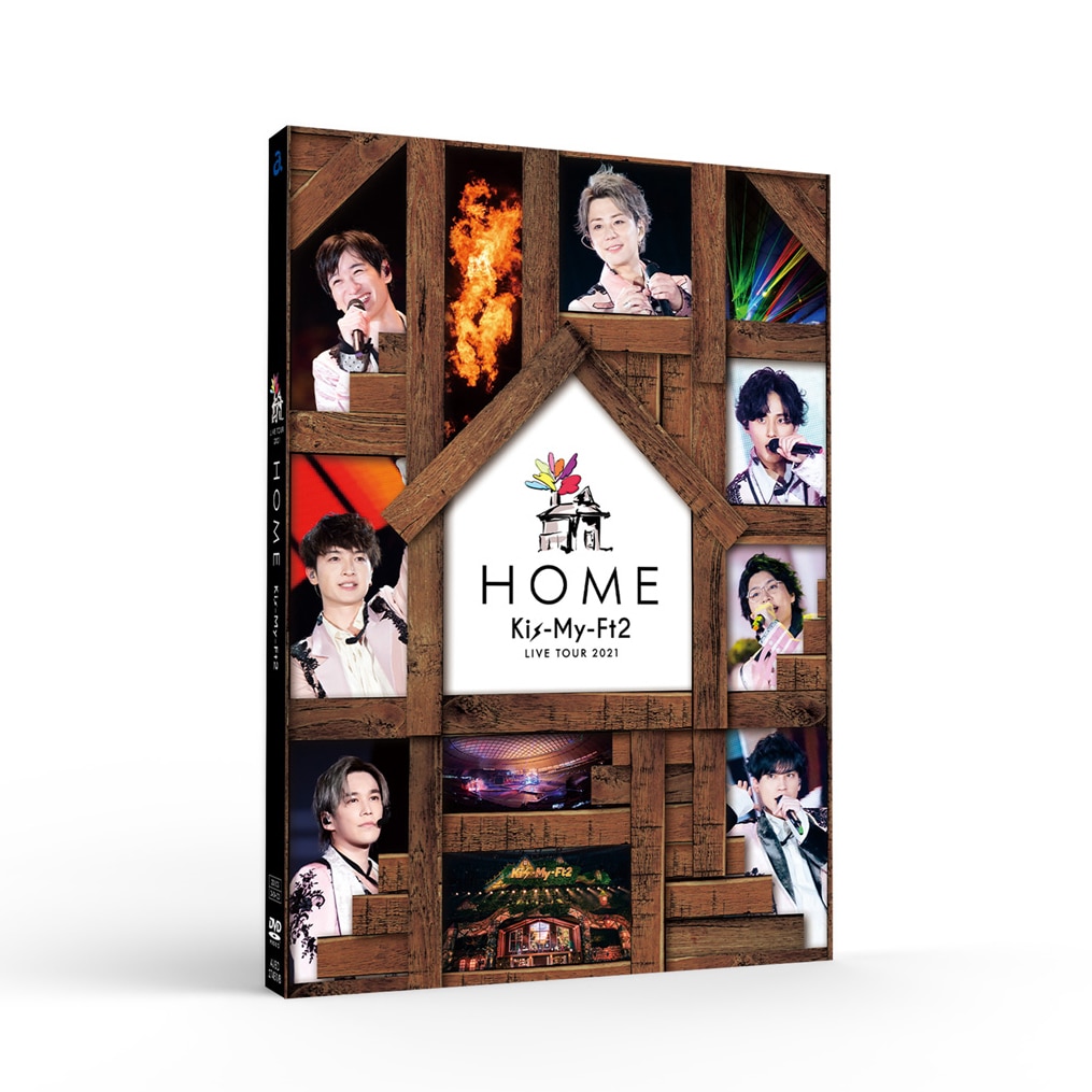LIVE DVD & Blu-ray『LIVE TOUR 2021 HOME』 | Kis-My-Ft2｜MENT RECORDING