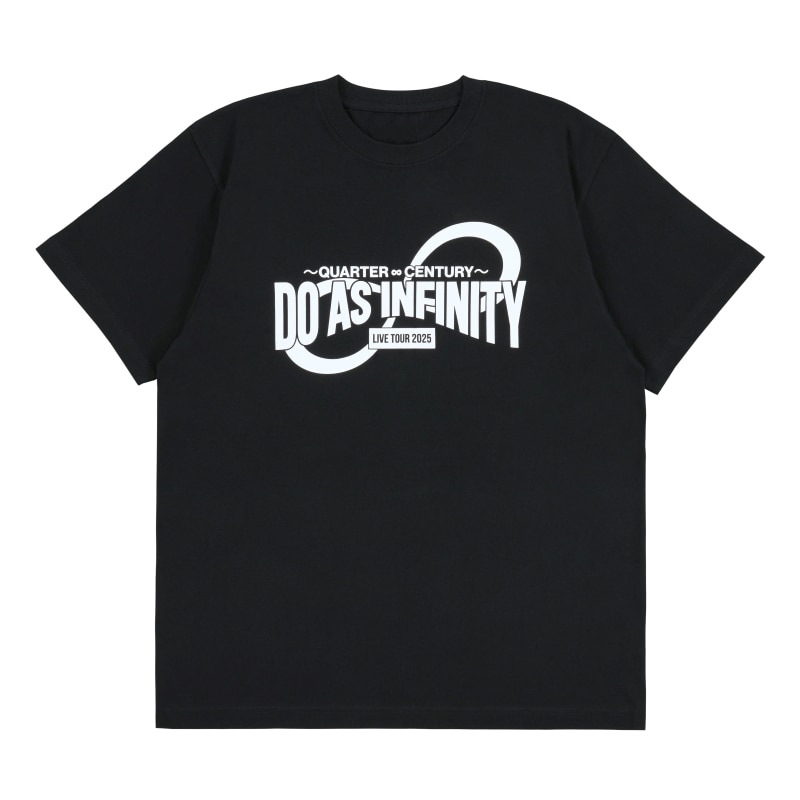 ツアーTシャツ・ブラック(S/M/L/XL)｜Do As Infinity(ドゥ・アズ