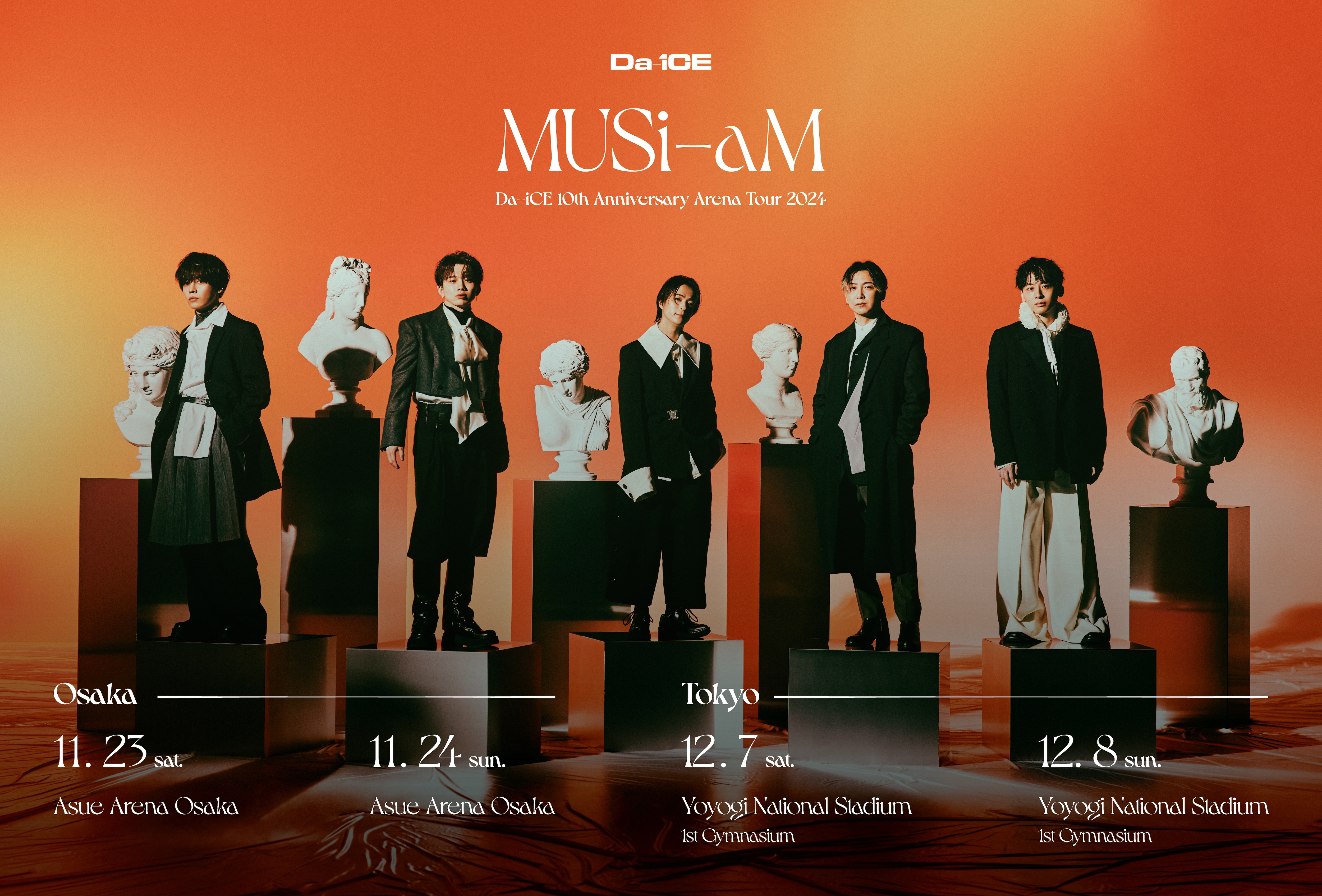 Da-iCE 10th Anniversary Arena Tour 2024 -MUSi-aM- -LIVE / TOUR