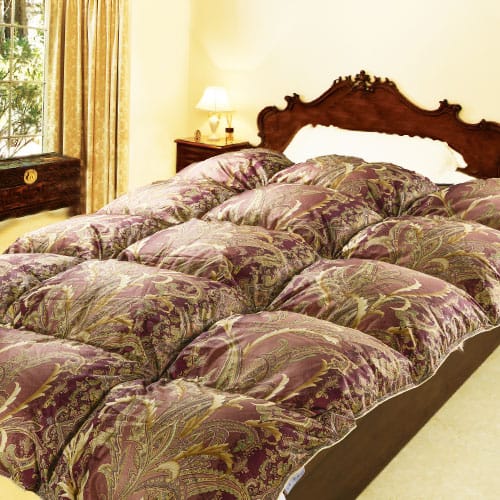 モリリン 布団・快眠グッズ 【良品】ロイヤル羽毛掛ふとん シングル