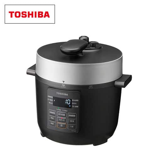東芝 その他調理家電 【美品】電気圧力鍋 ブラック RCP-30R 通販