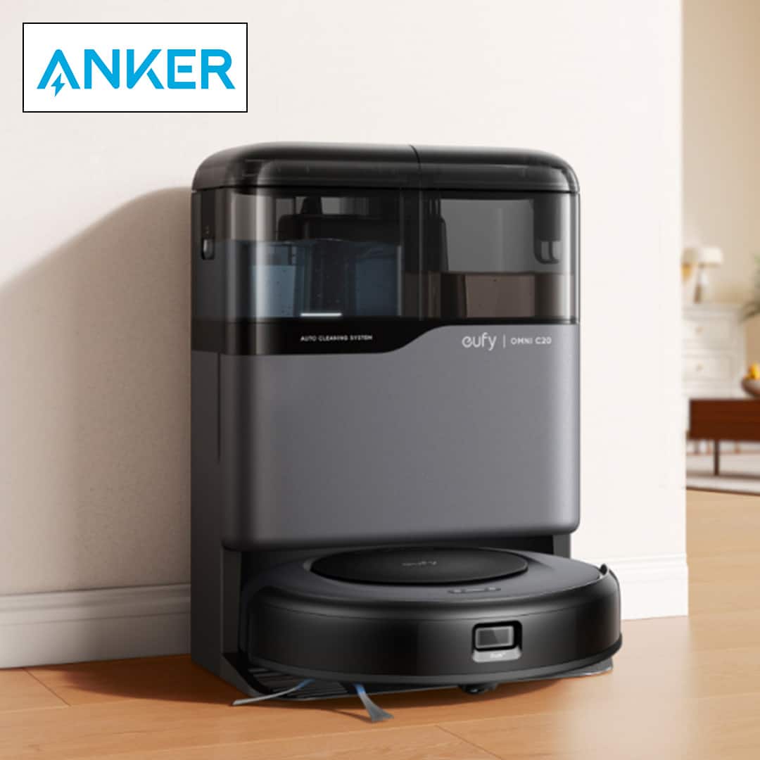 ANKER 掃除機 ロボット掃除機 Eufy Robot Vacuum Omni C20