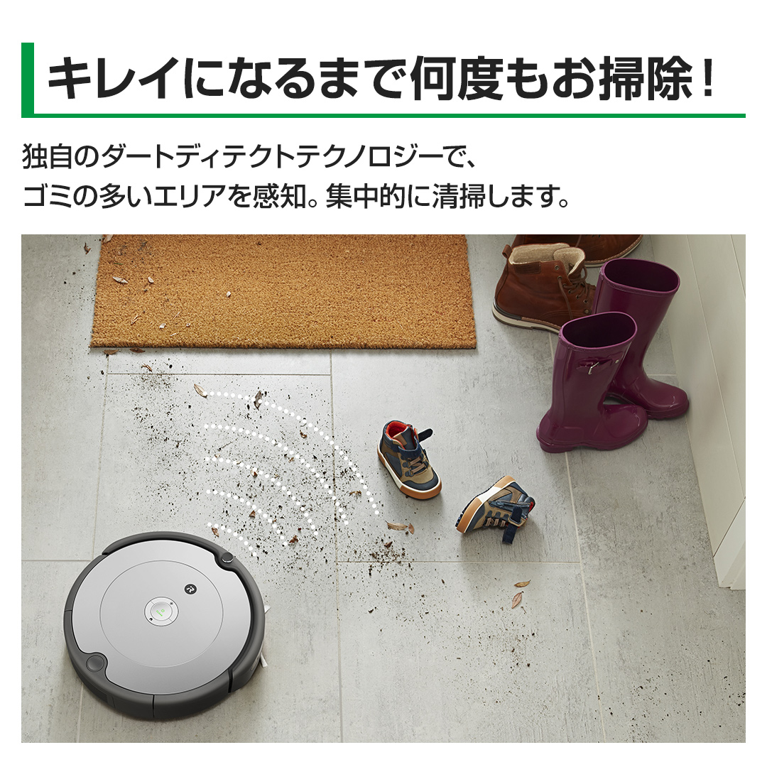 iRobot社 掃除機 ロボット掃除機 ルンバ694 R694060 通販