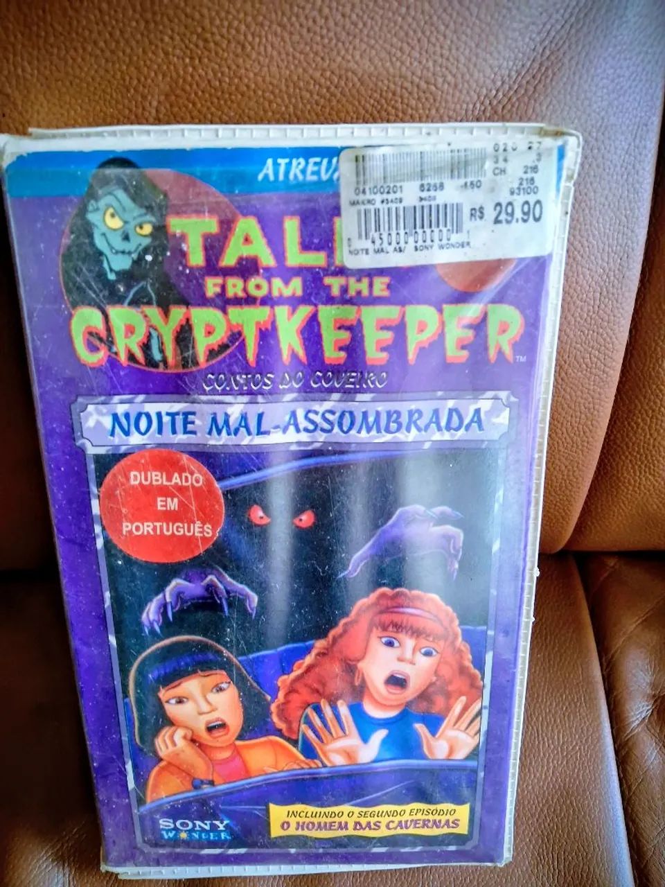 Filme VHS Contos da Cripta original Sony - DVD, Blu-Ray e Vídeo