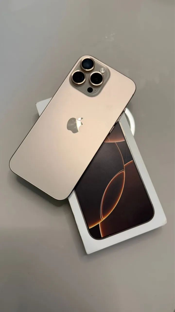 iPhone 16 Pro Max 256GB - Bateria 100% - Completo - Celulares e