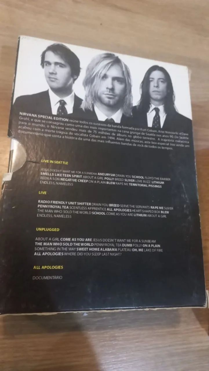 DVD Nirvana - Special Edition - 4 Discos - CDs, DVDs etc - Cristo