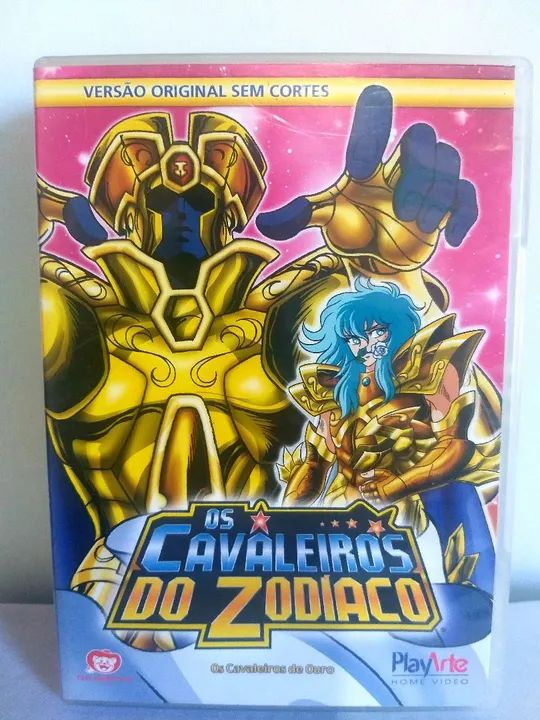 Dvd Cavaleiros do zodíaco - Box 4 Santuário O Final, original