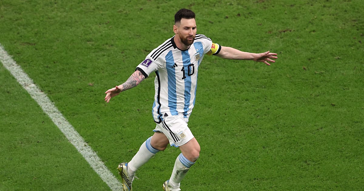 サッカー】カタールW杯準決勝：リオネル・メッシがW杯最多タイ25試合出場