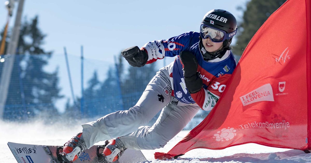 三木つばき、アルペン種目で総合優勝｜FISスノーボードW杯2025