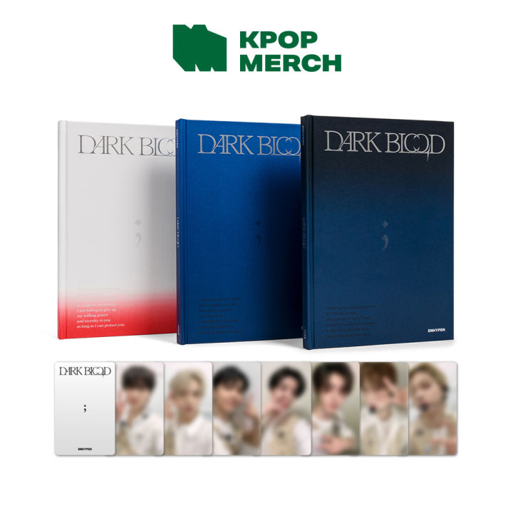 KPOPMERCH LUCKY DRAW 2 ] ENHYPEN - 4th mini album [ DARK BLOOD