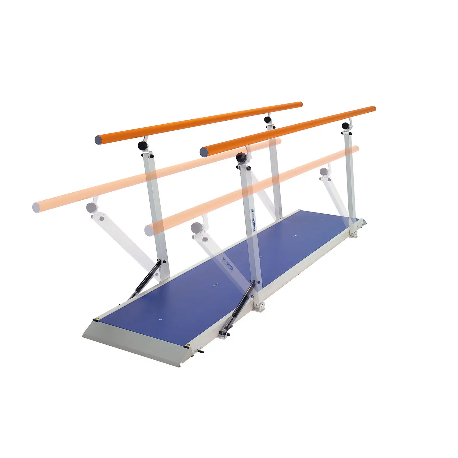 高さ調整可能リハビリ用平行棒 - 01325 - Chinesport - 土台付き