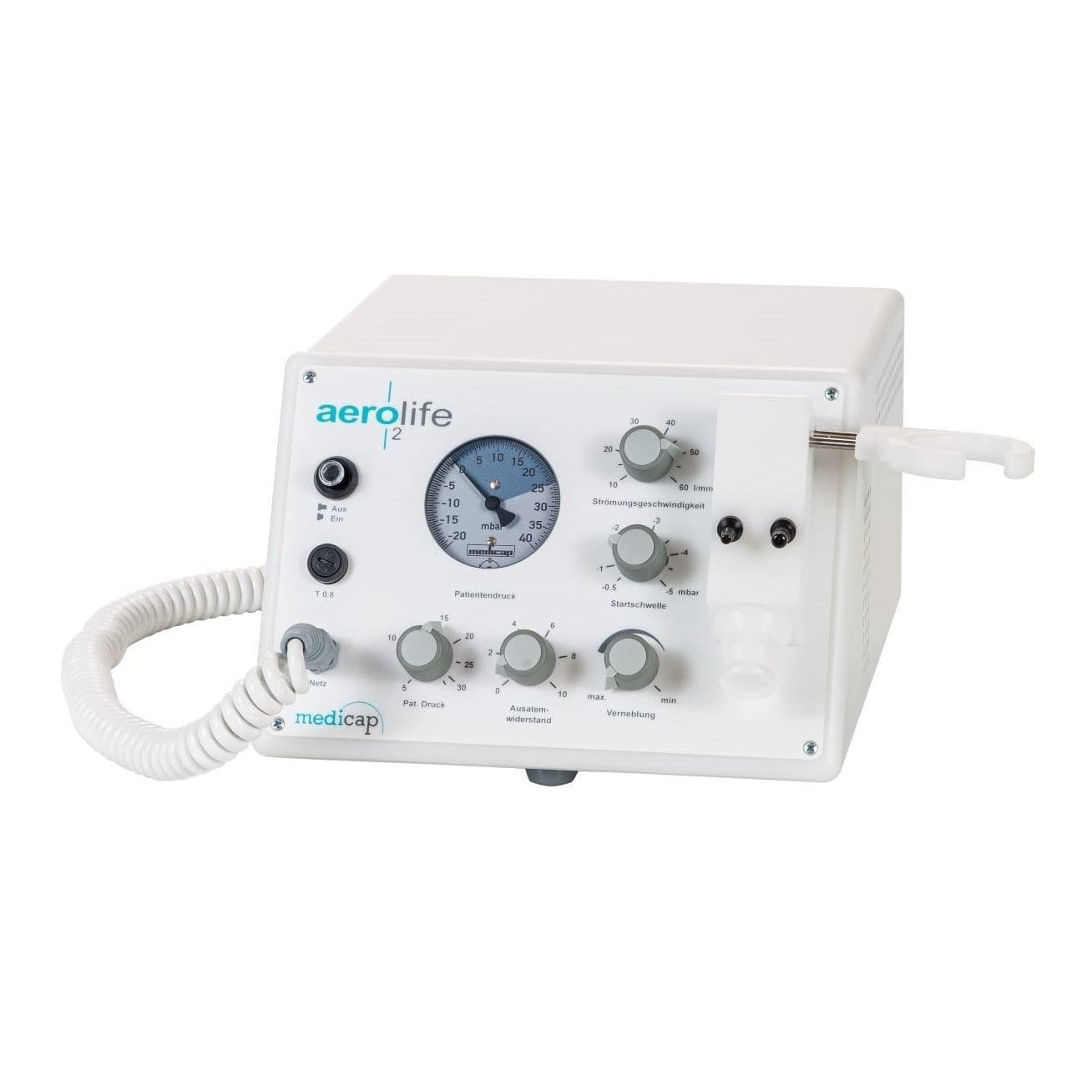間欠陽圧人工呼吸器 - AEROLIFE 2 - medicap - 診療所用 / 自宅療養用