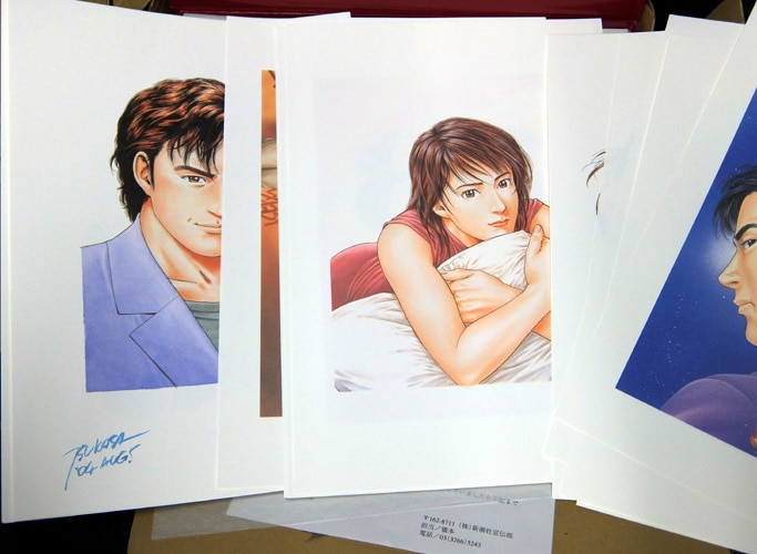 北条司 複製イラスト「エンジェル・ハート」