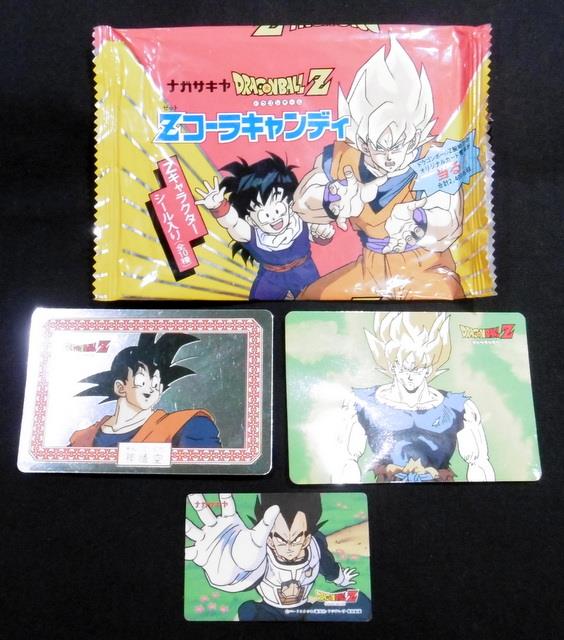 ナガサキヤ ドラゴンボールZ Zコーラキャンディ パッケージ・カード