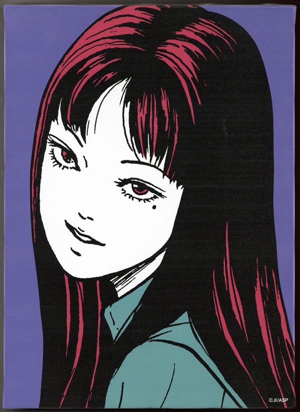 伊藤潤二 カラー複製イラスト「富江」