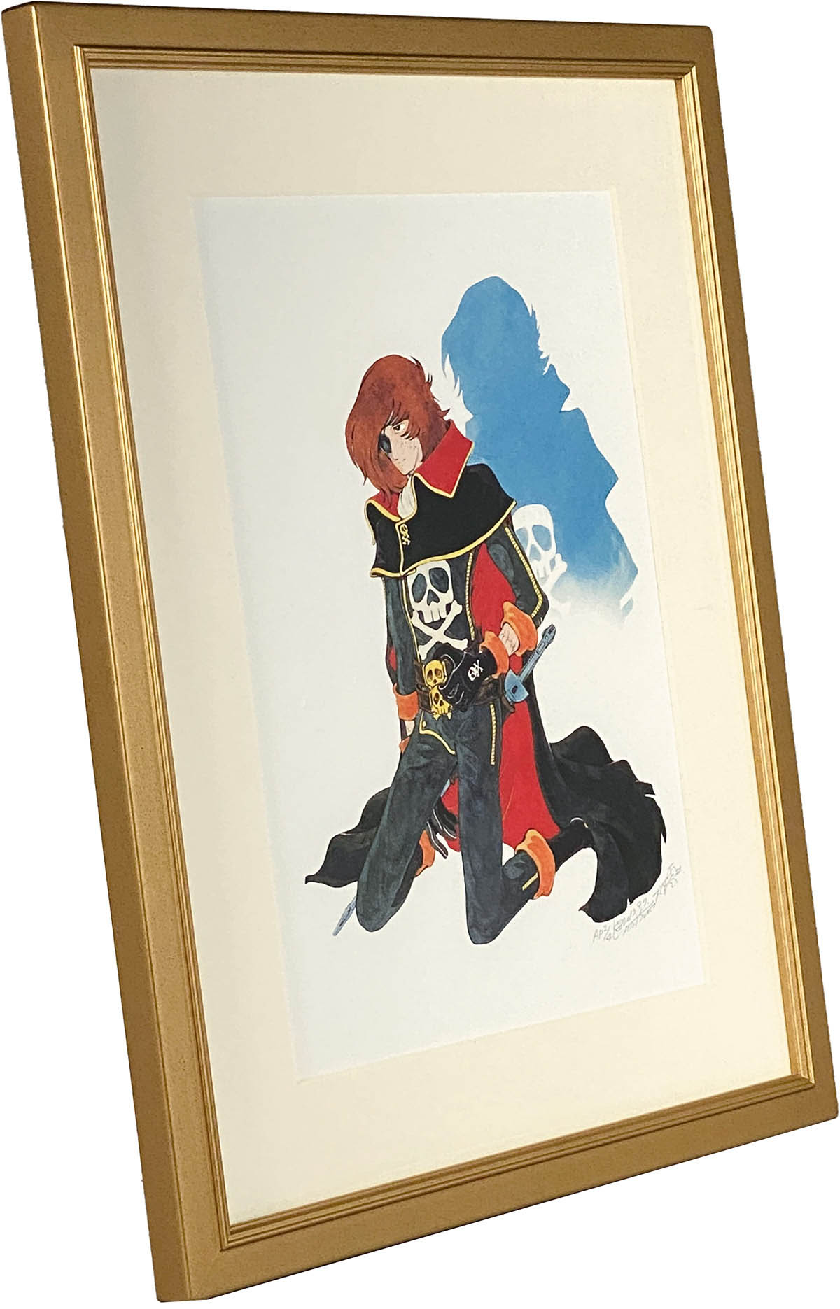 スカルマーク ハーロック 専用オリジナル ケース 松本先生サイン入り