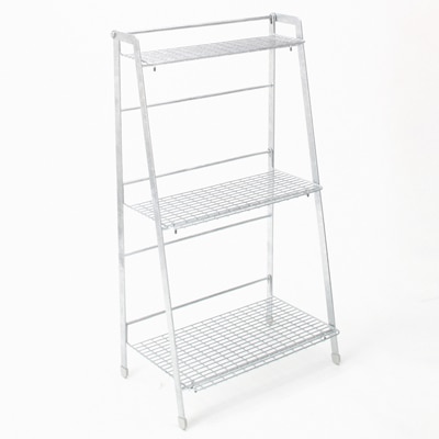 無印良品 溶融亜鉛ガーデンシェルフ・3段 - 通販 | 家具とインテリア