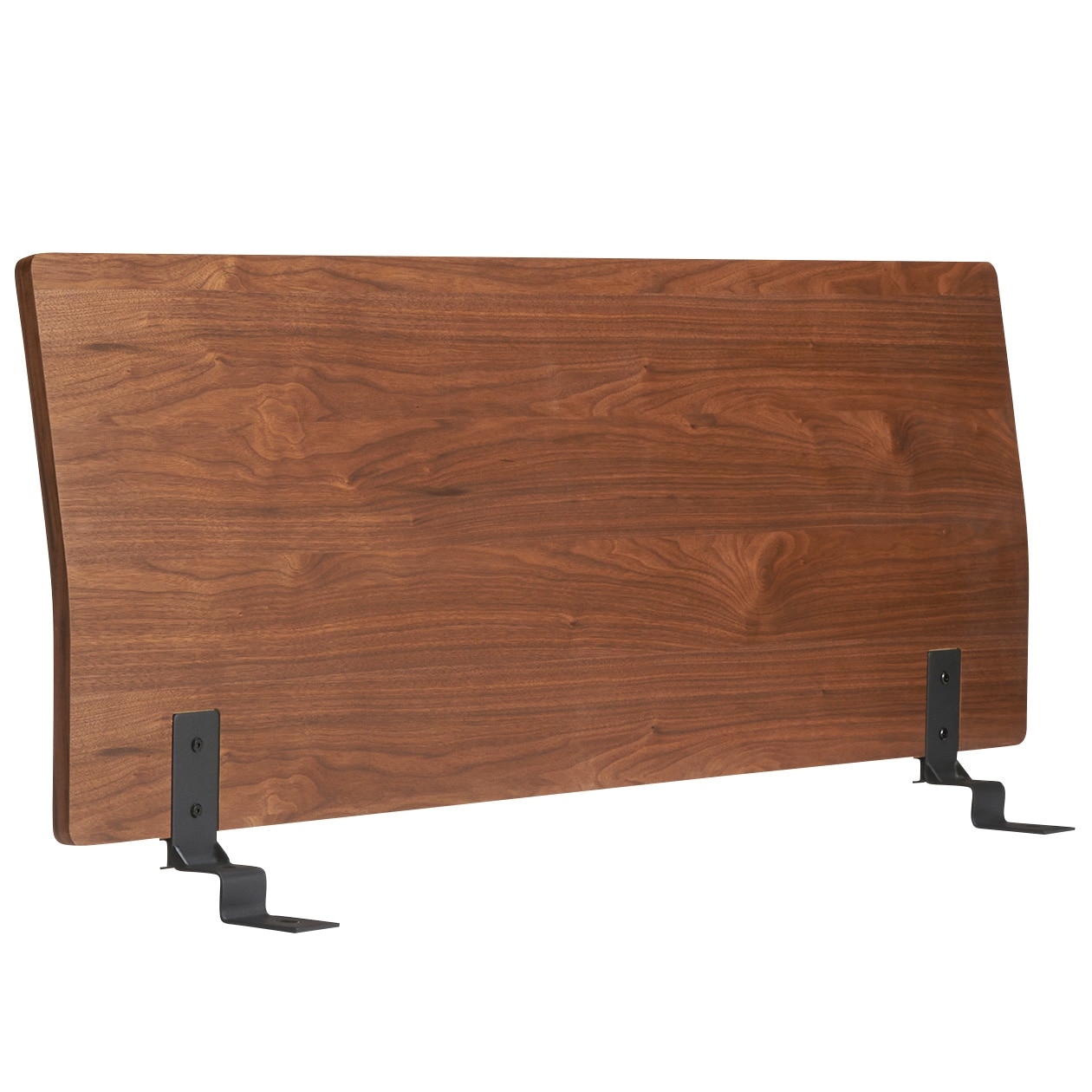 無印良品 ベッドフレーム用ヘッドボード・ダブル・ウォールナット材